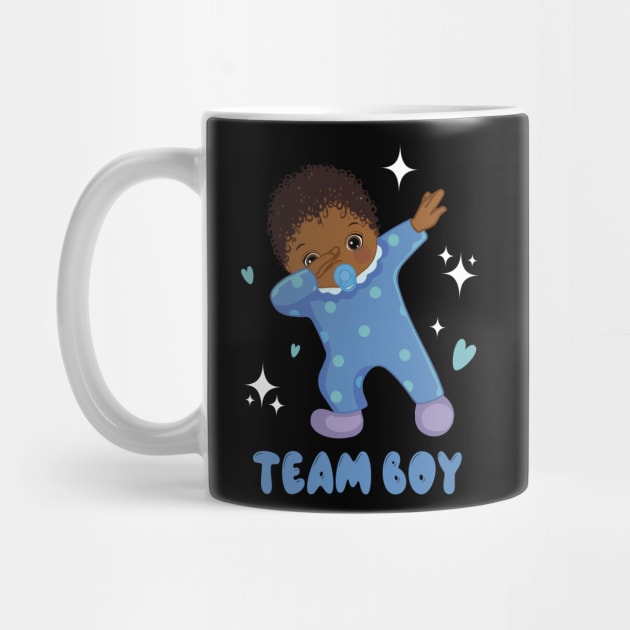 Gender Reveal Party Team boy Baby Announcement Gift For Men Women kids by Patch Things All